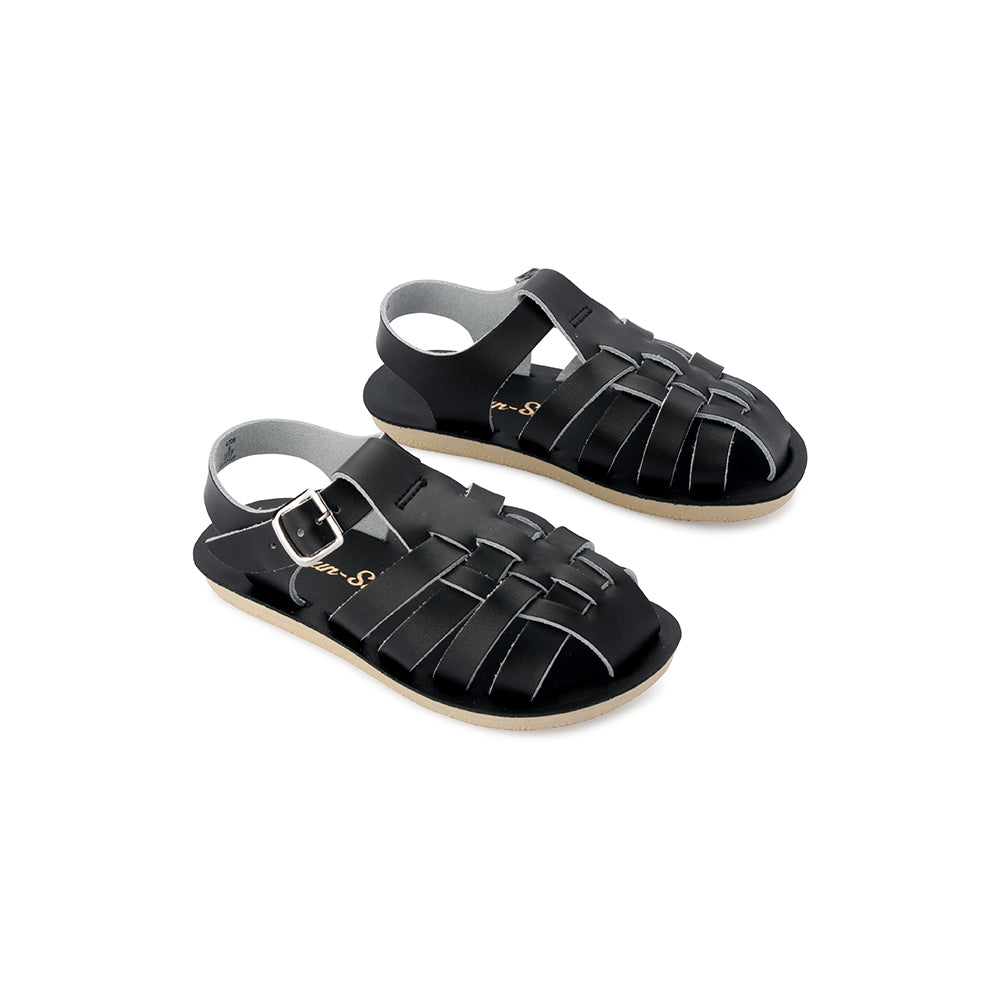 Saltwater Sandals Sun San Sailor - Black