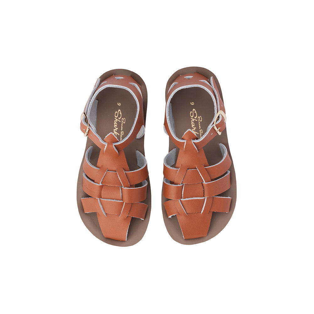 Saltwater Sandals Shark - Tan