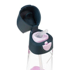 Tritan Drink Bottle 450ml - Indigo Rose
