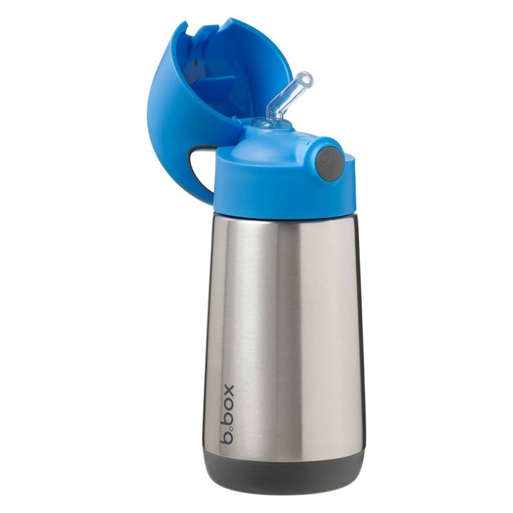 B.Box Insulated Drink Bottle 350ml - Blue Slate