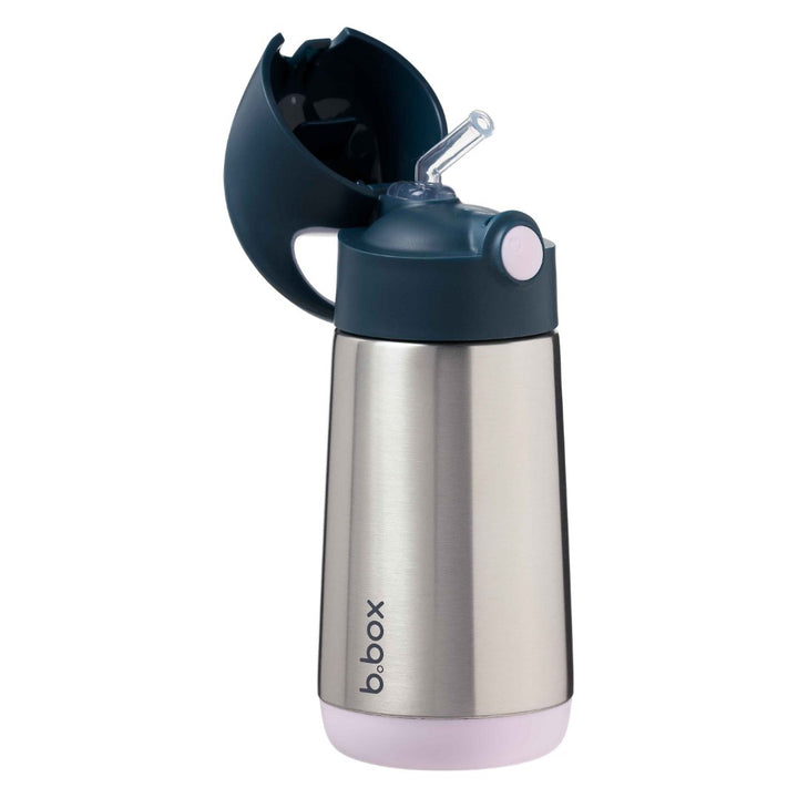 B.Box Insulated Drink Bottle 350ml - Indigo Rose