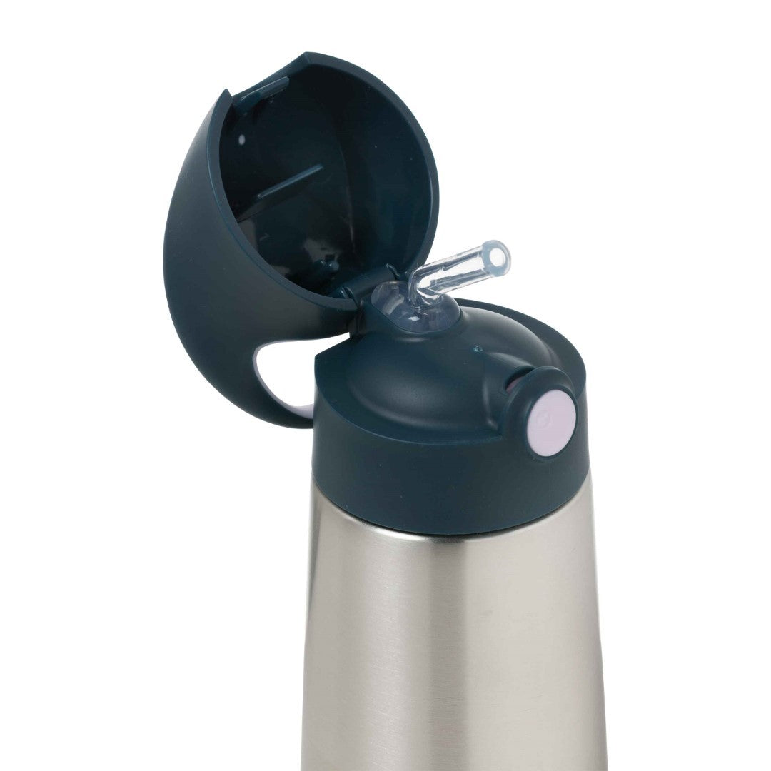 Insulated Drink Bottle 350ml - Indigo Rose