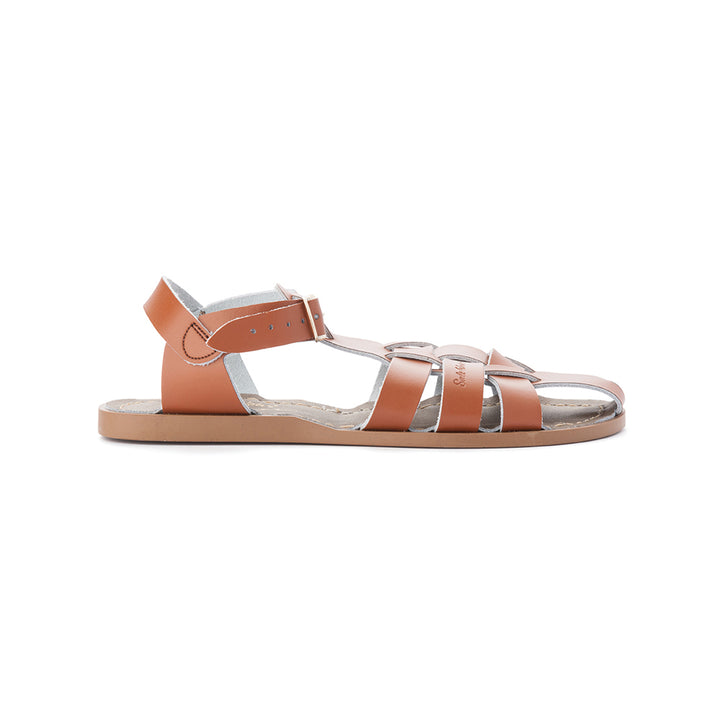 Saltwater Sandals Adults Shark - Tan