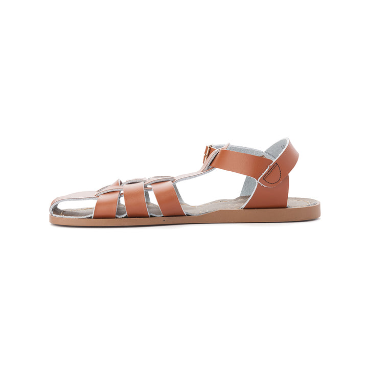 Saltwater Sandals Adults Shark - Tan