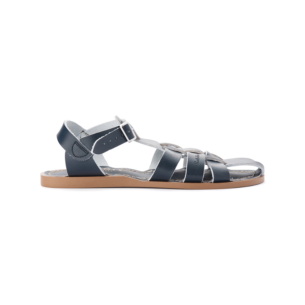 Saltwater Sandals Adults Shark - Navy
