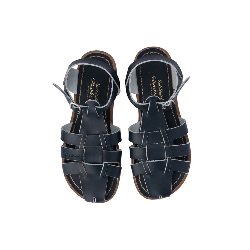 Saltwater Sandals Adults Shark - Navy
