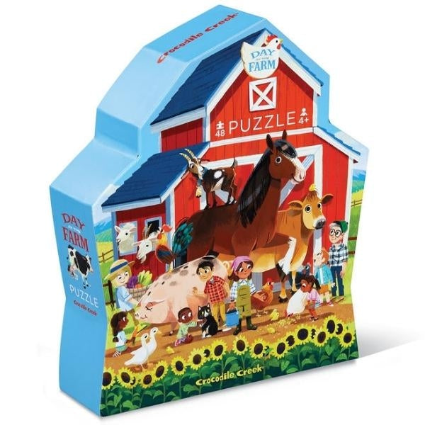 Day at the Museum Puzzle 48 Piece - Farm