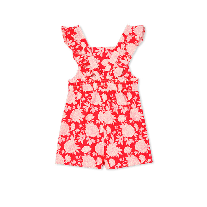 Milky Raspberry Playsuit - Raspberry