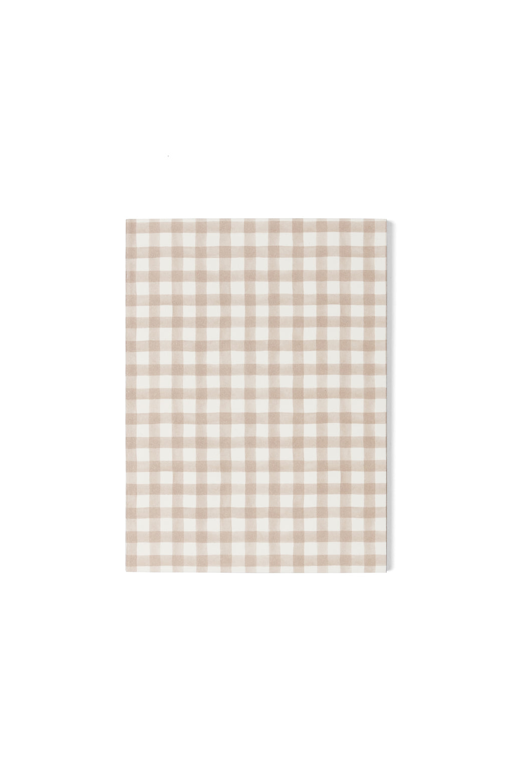 A6 Notebook | Biscuit Gingham | Lined