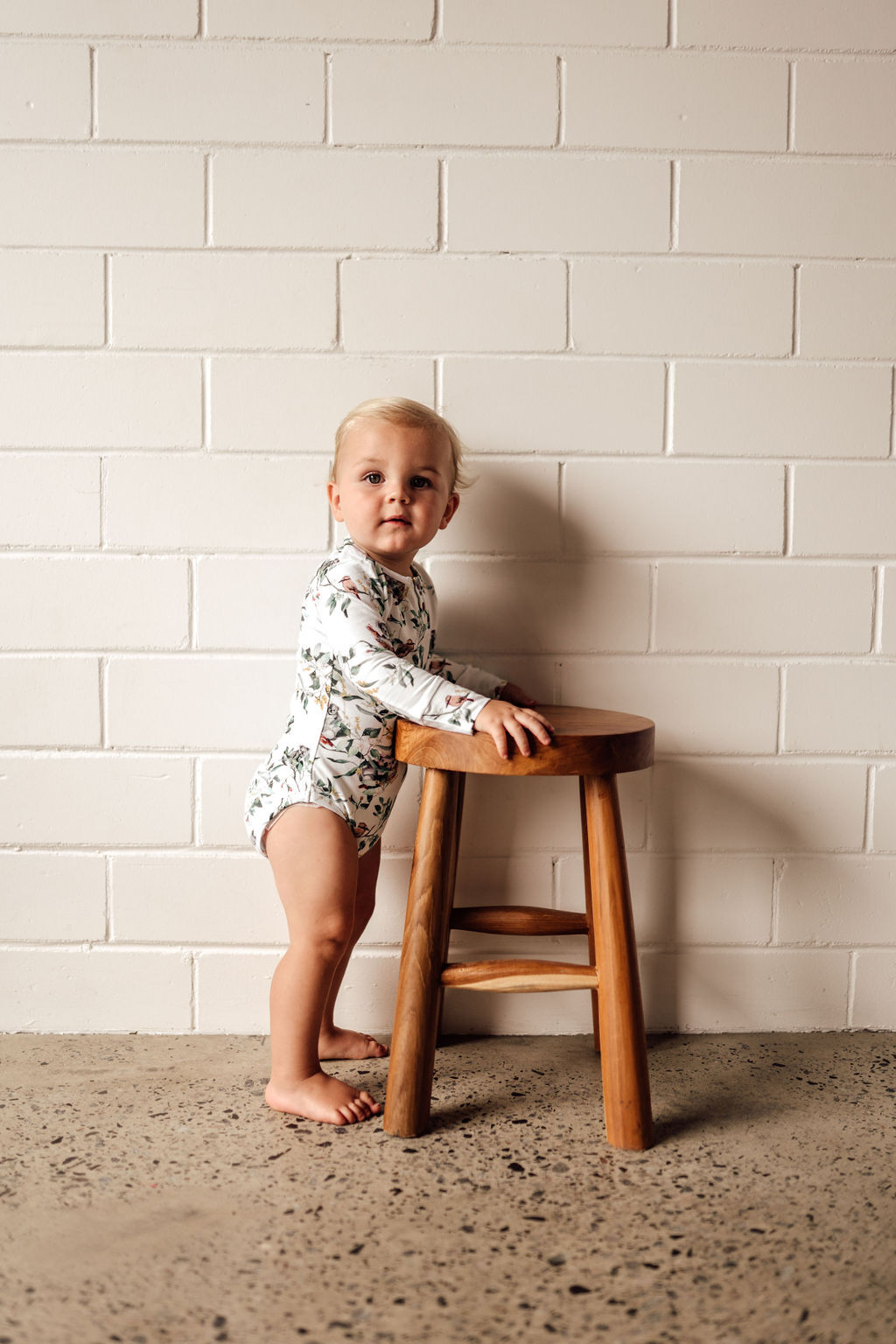 Snuggle Hunny Kids Long Sleeve Bodysuit - Eucalypt