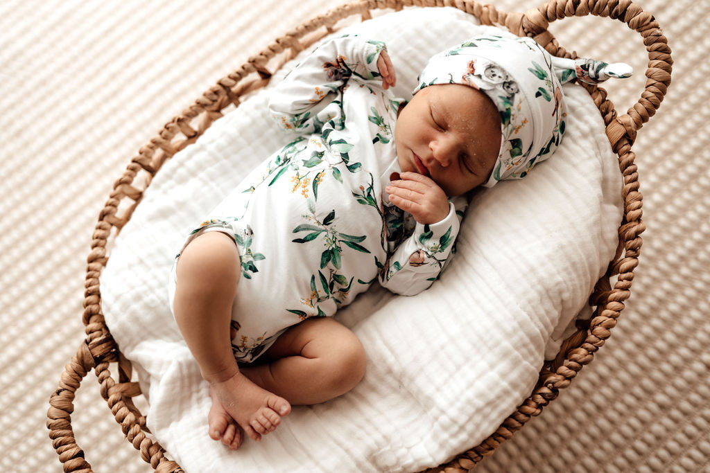 Snuggle Hunny Kids Long Sleeve Bodysuit - Eucalypt