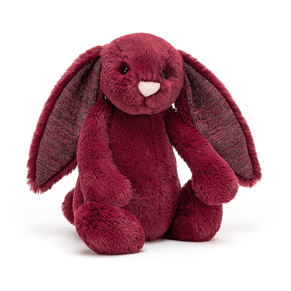 Jellycat Bashful Bunny Medium - Sparkly Cassis