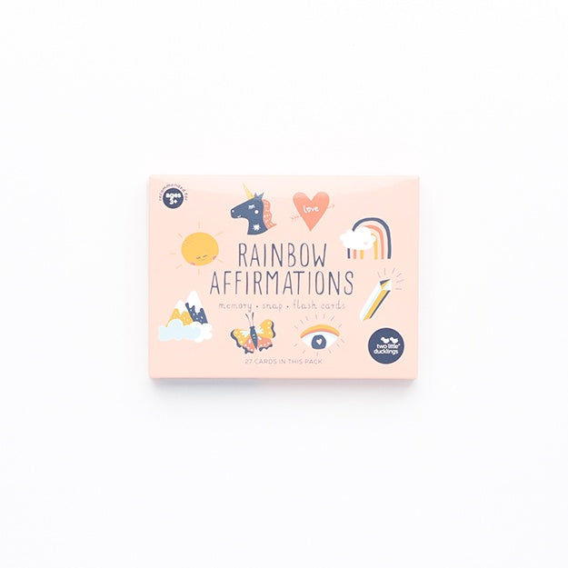 Snap and Memory Game - Rainbow Affirmations