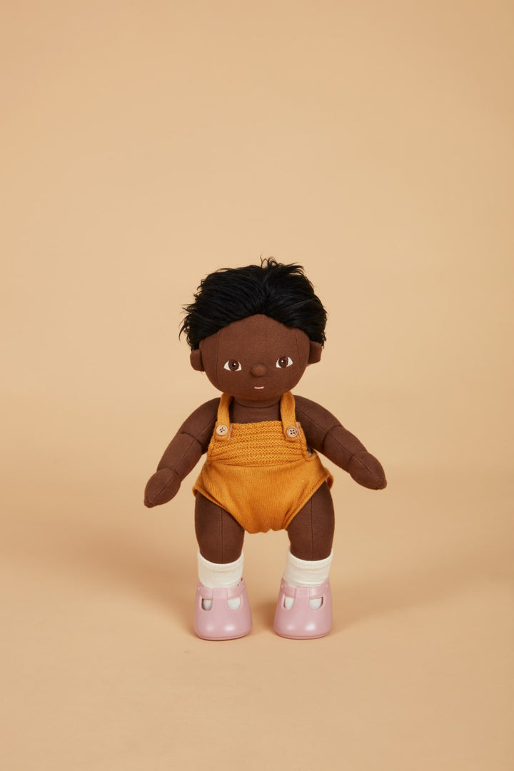 Olli Ella Dinkum Doll Shoes - Mallow Pink