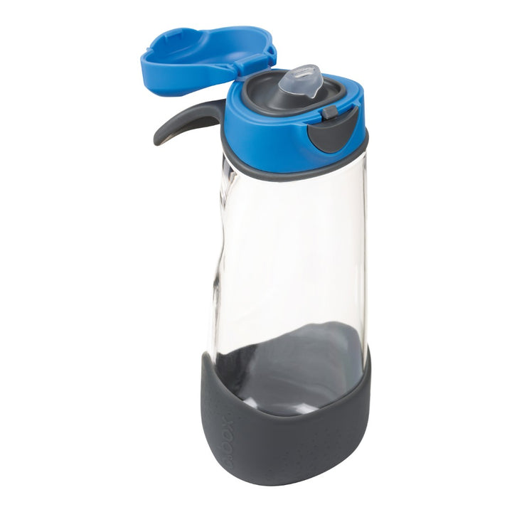 B.Box Sports Spout Bottle 600ml - Blue Slate