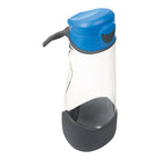 Sports Spout Bottle 600ml - Blue Slate