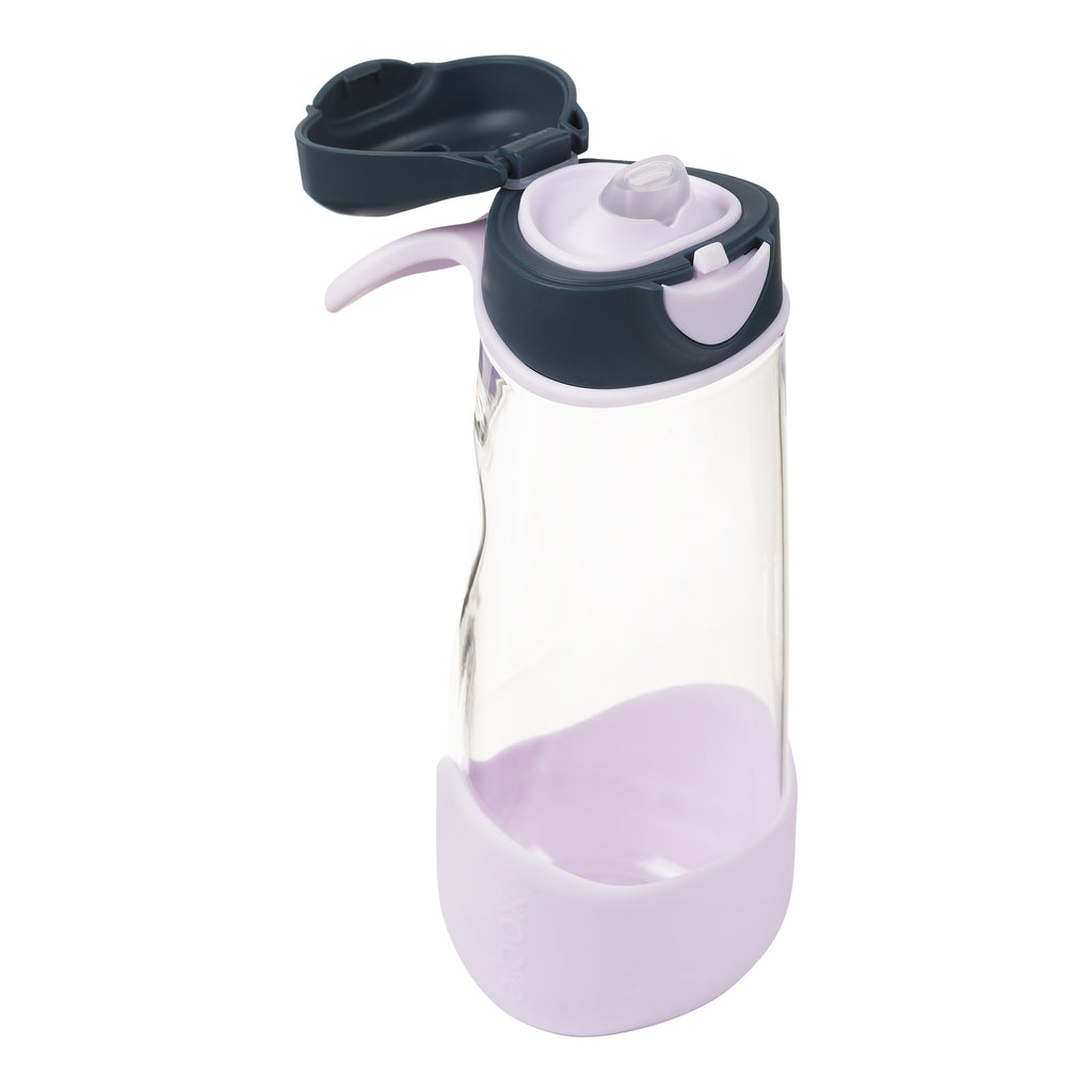Sports Spout Bottle 600ml - Indigo Rose