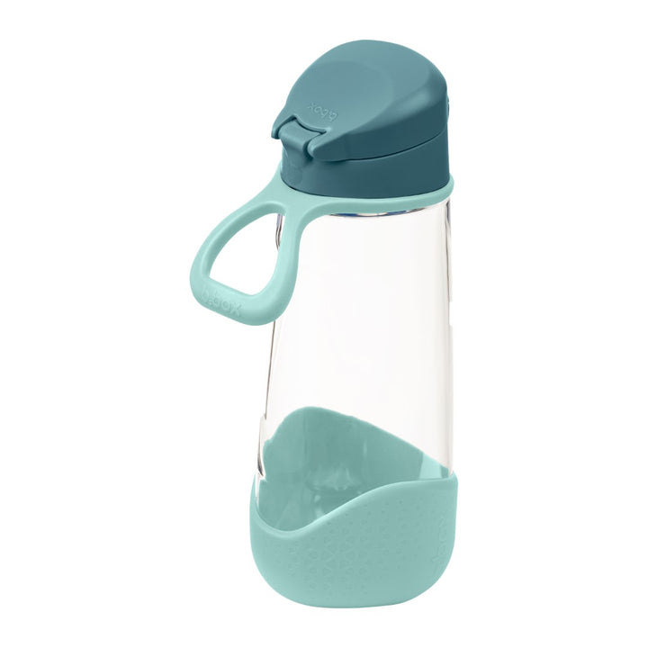 B.Box Sports Spout Bottle 600ml - Emerald Forest