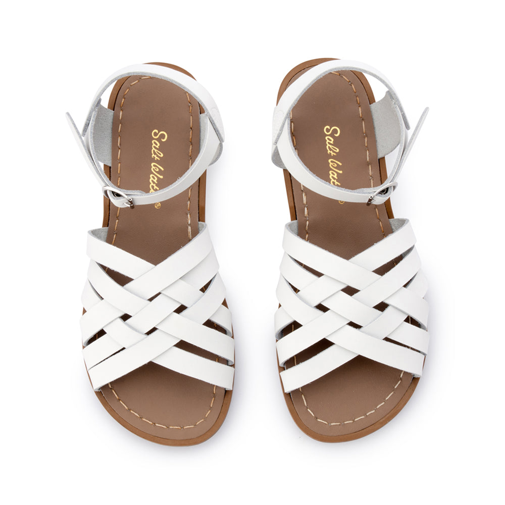 Saltwater Sandals Adults Retro - White