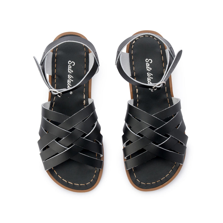 Saltwater Sandals Adults Retro - Black