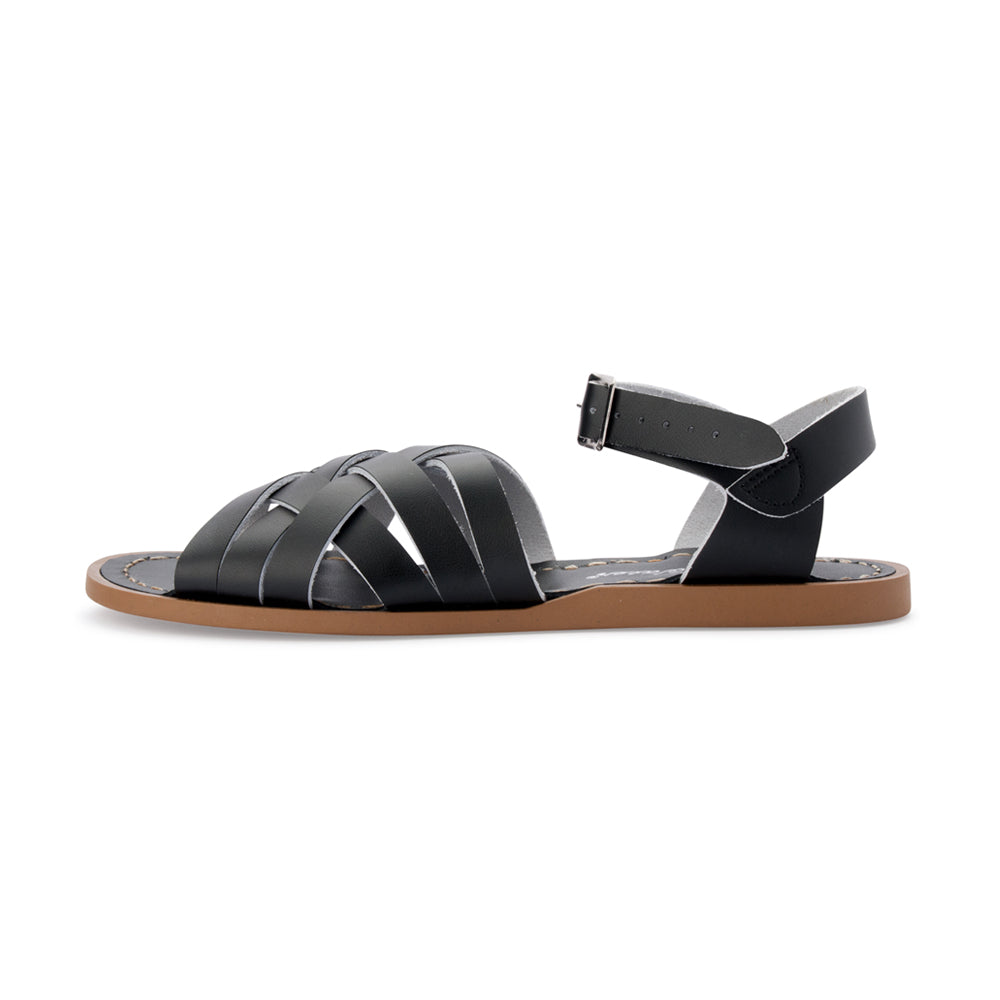 Saltwater Sandals Adults Retro - Black