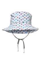 Milky Retro Palms Baby Hat