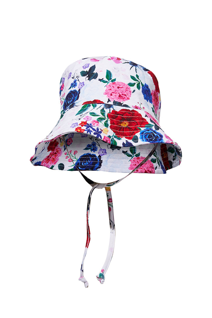 Milky Bouquet Floral Junior Hat