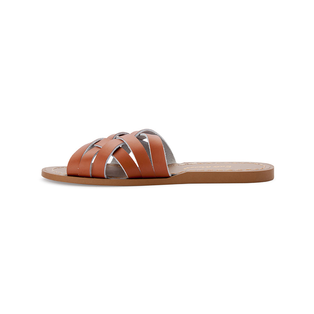 Saltwater Sandals Adults Retro Slides - Tan