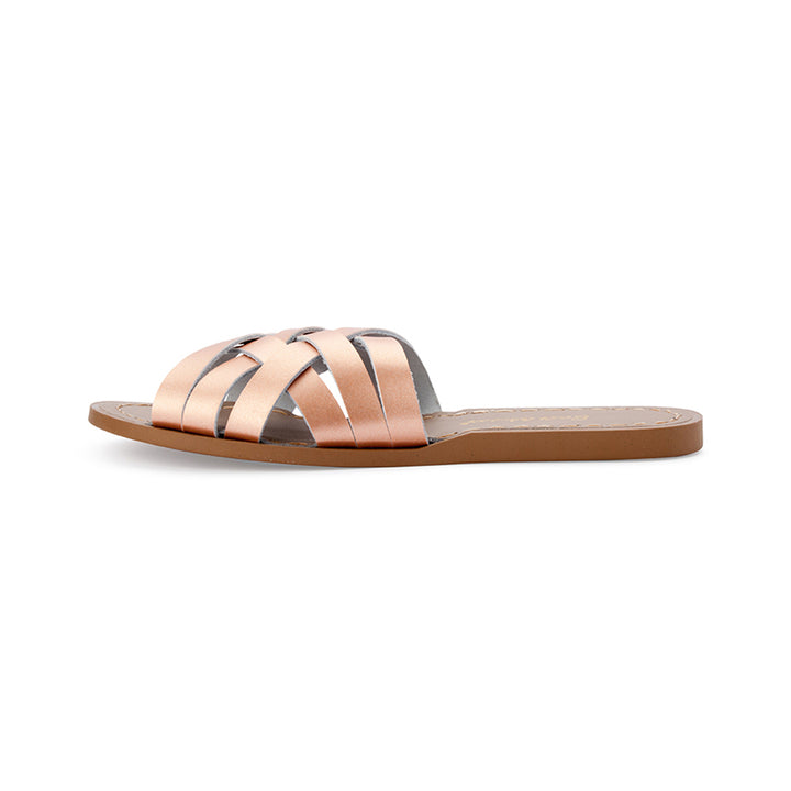 Saltwater Sandals Adults Retro Slides - Rose Gold