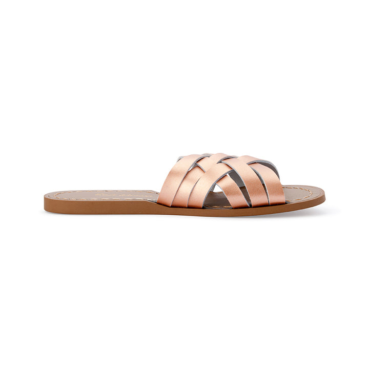 Saltwater Sandals Adults Retro Slides - Rose Gold