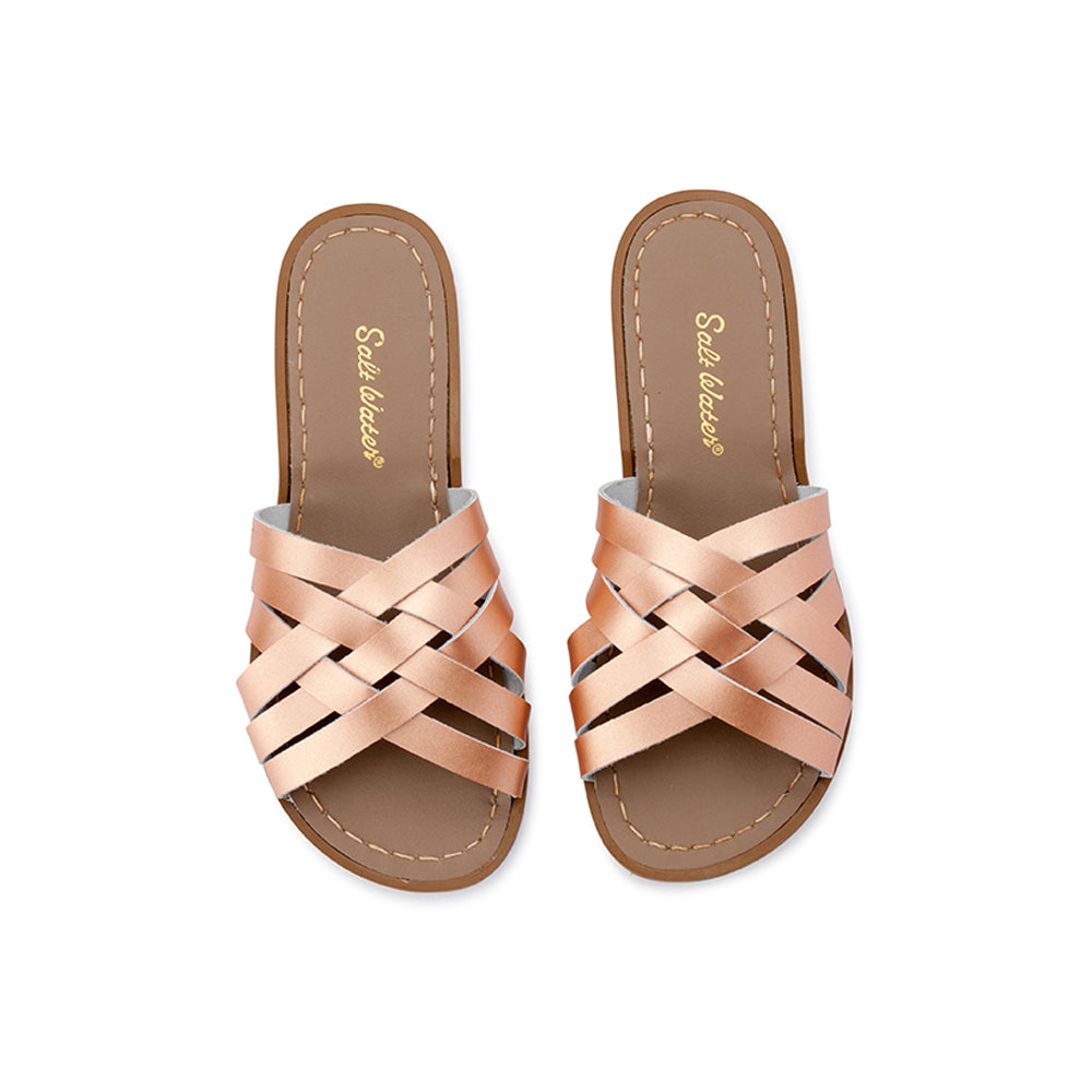 Saltwater Sandals Adults Retro Slides - Rose Gold