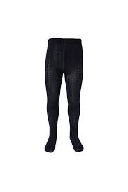 Milky - Navy Jacquard Tights