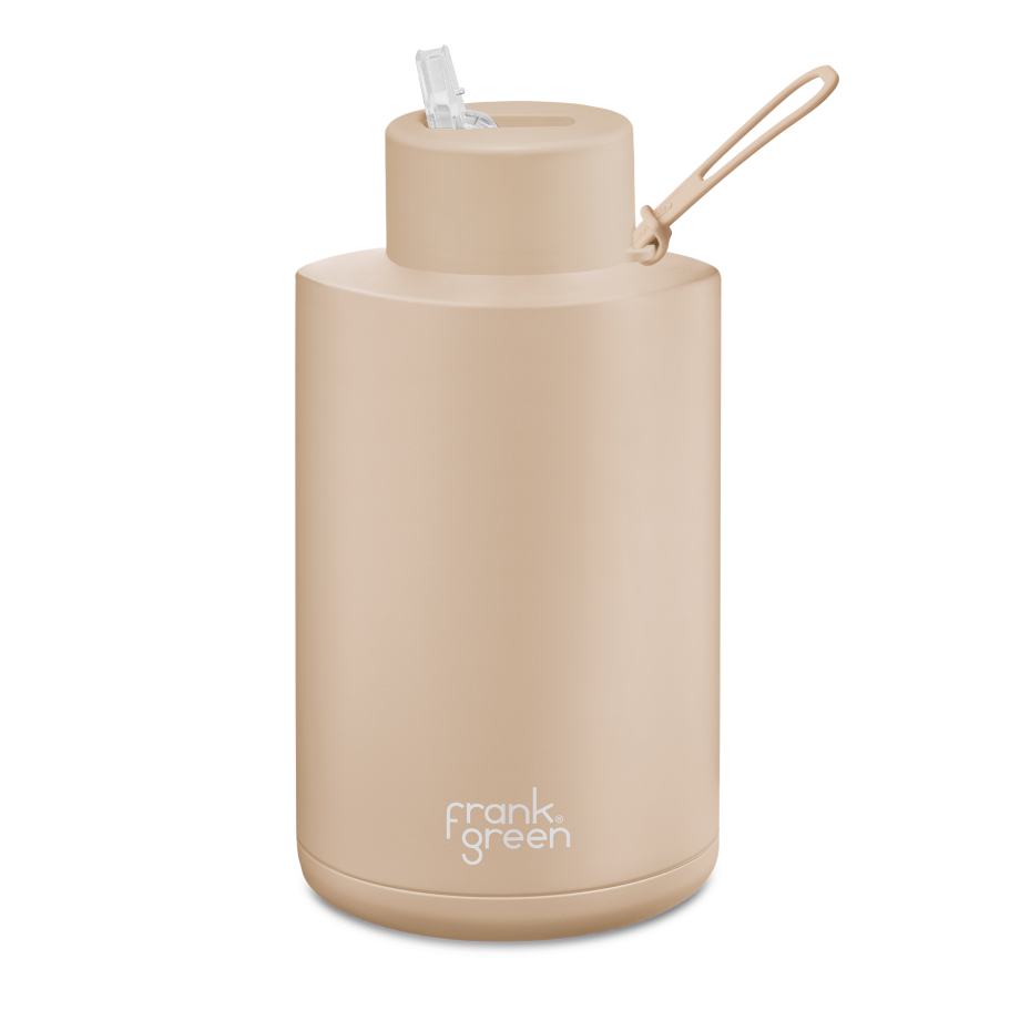 Frank Green Drink Bottle 2L - Soft Stone