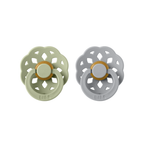 Boheme Pacifier 2 Pack - Sage/Cloud