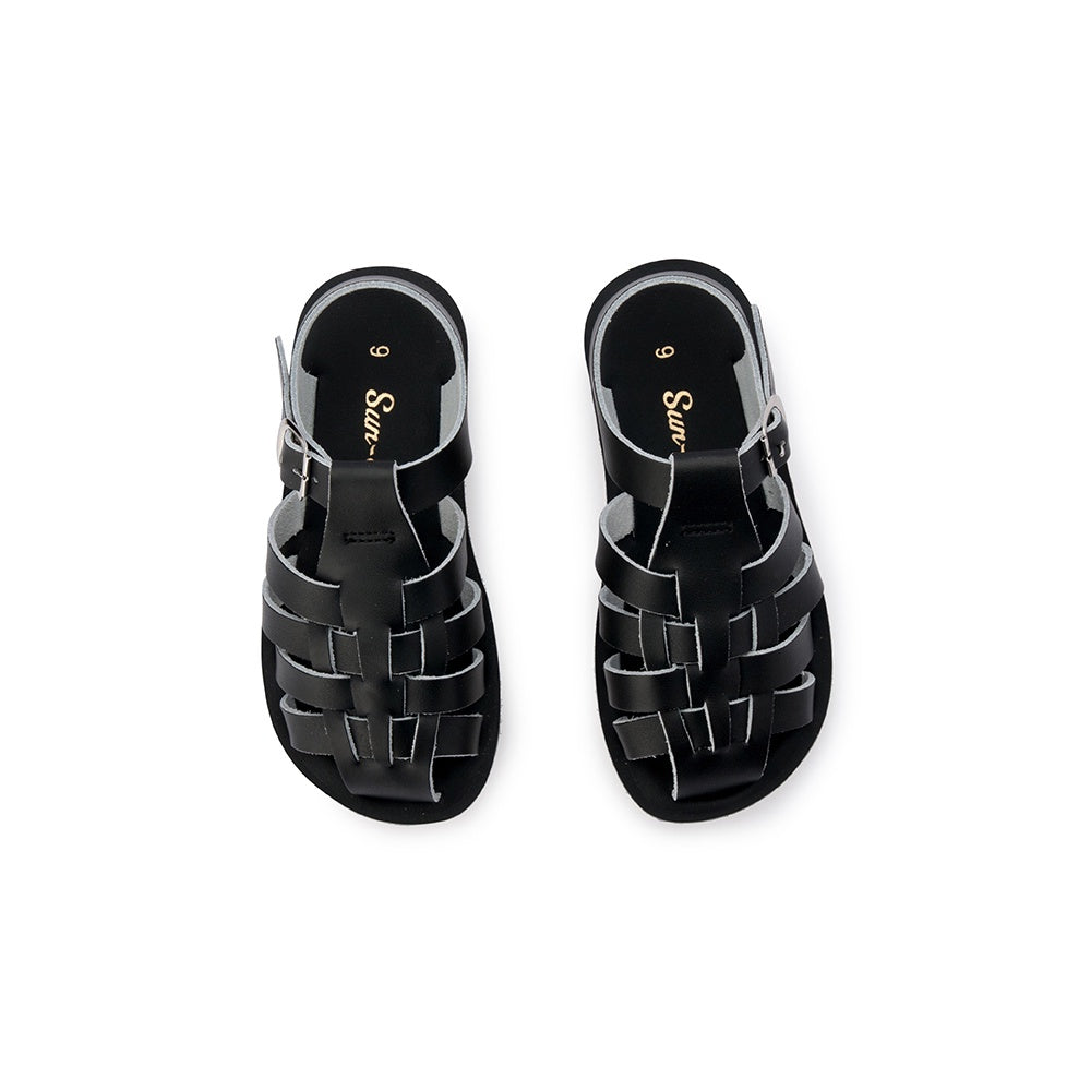 Saltwater Sandals Sun San Sailor - Black