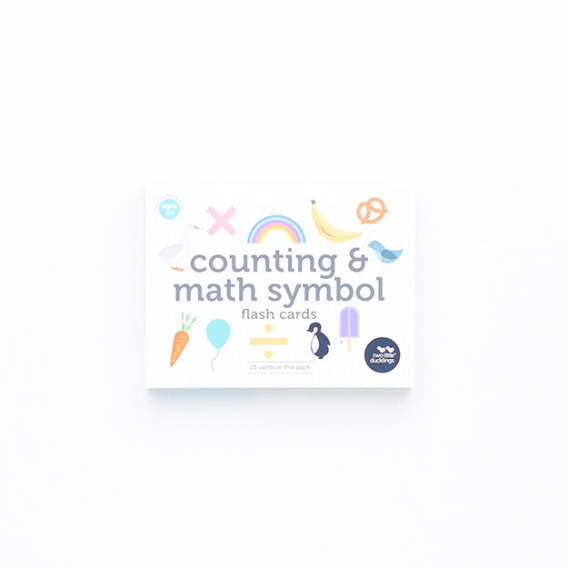 Flash Cards - Counting and Math Symbols