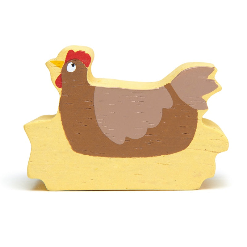 Wooden Farmyard Animal - Chicken