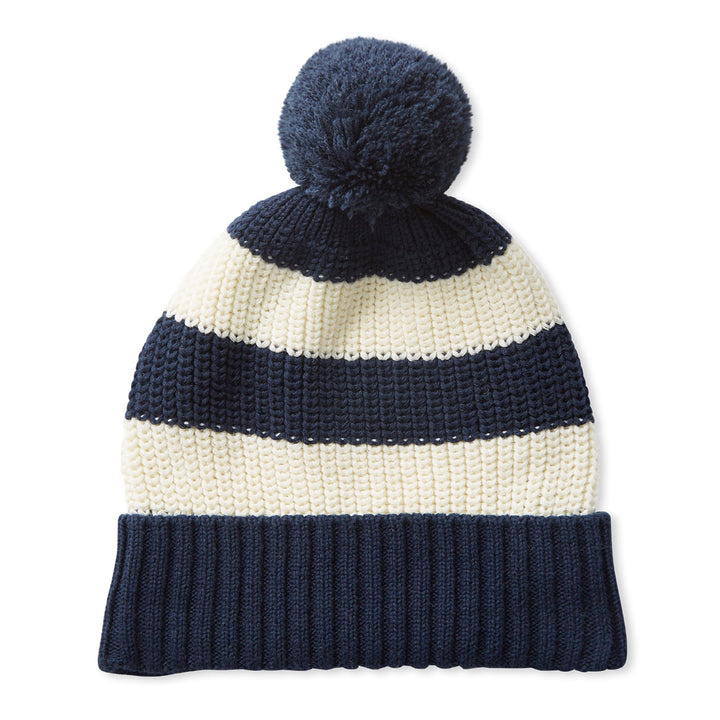 Milky Knit Beanie - Stripe