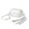 Playground Cross-Body Bag -Silver Dimple