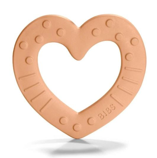 BIBS Baby Bitie Heart - Peach