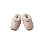 Lambskin Booties - Rose Bud