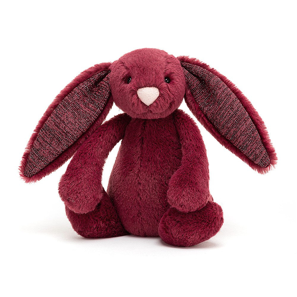 Jellycat Bashful Bunny Small - Sparkly Cassis