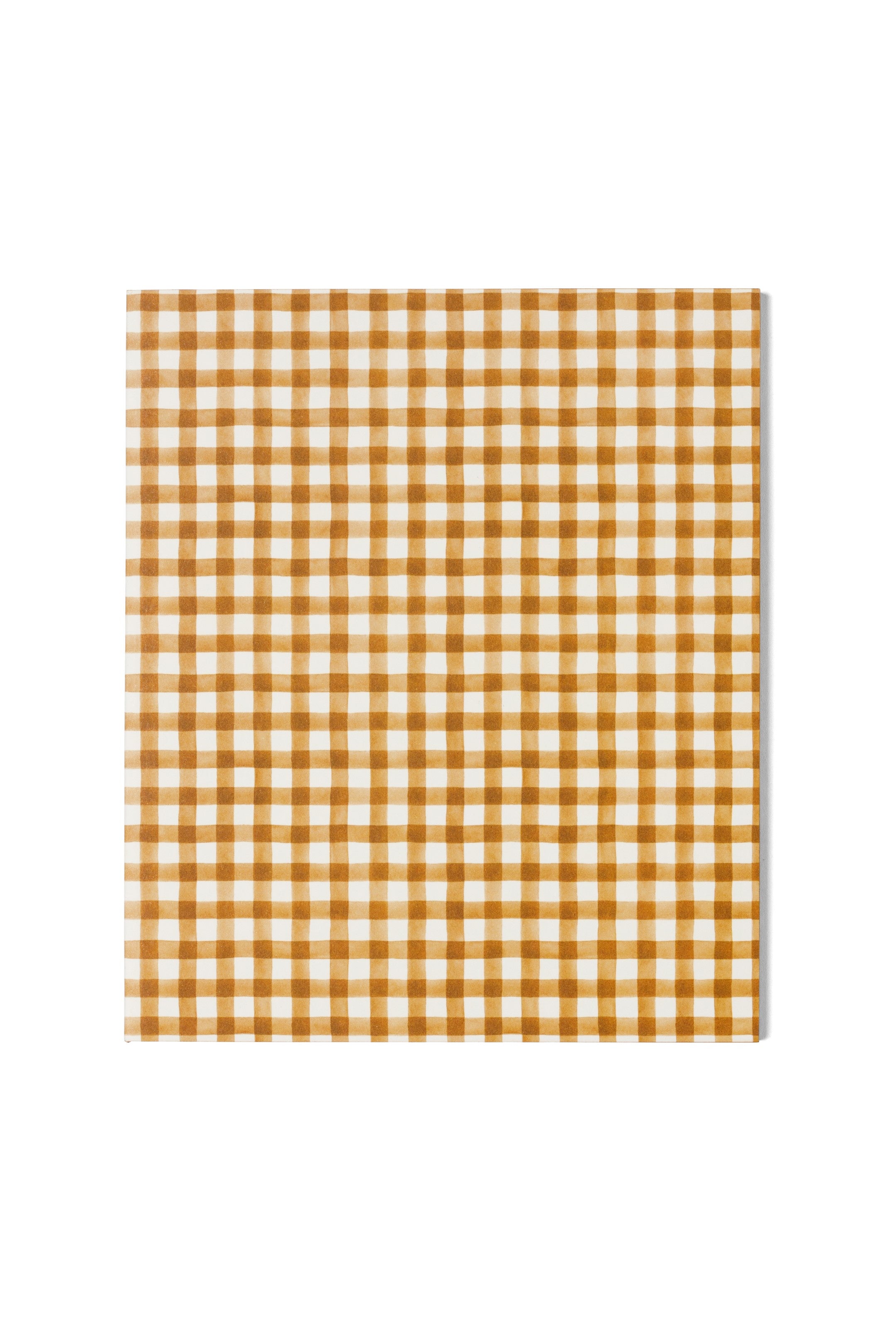 A5 Notebook | Spice Gingham | Lined