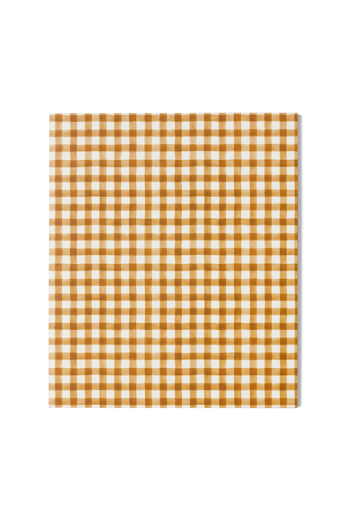Emma Kate Co. A5 Notebook | Spice Gingham | Lined