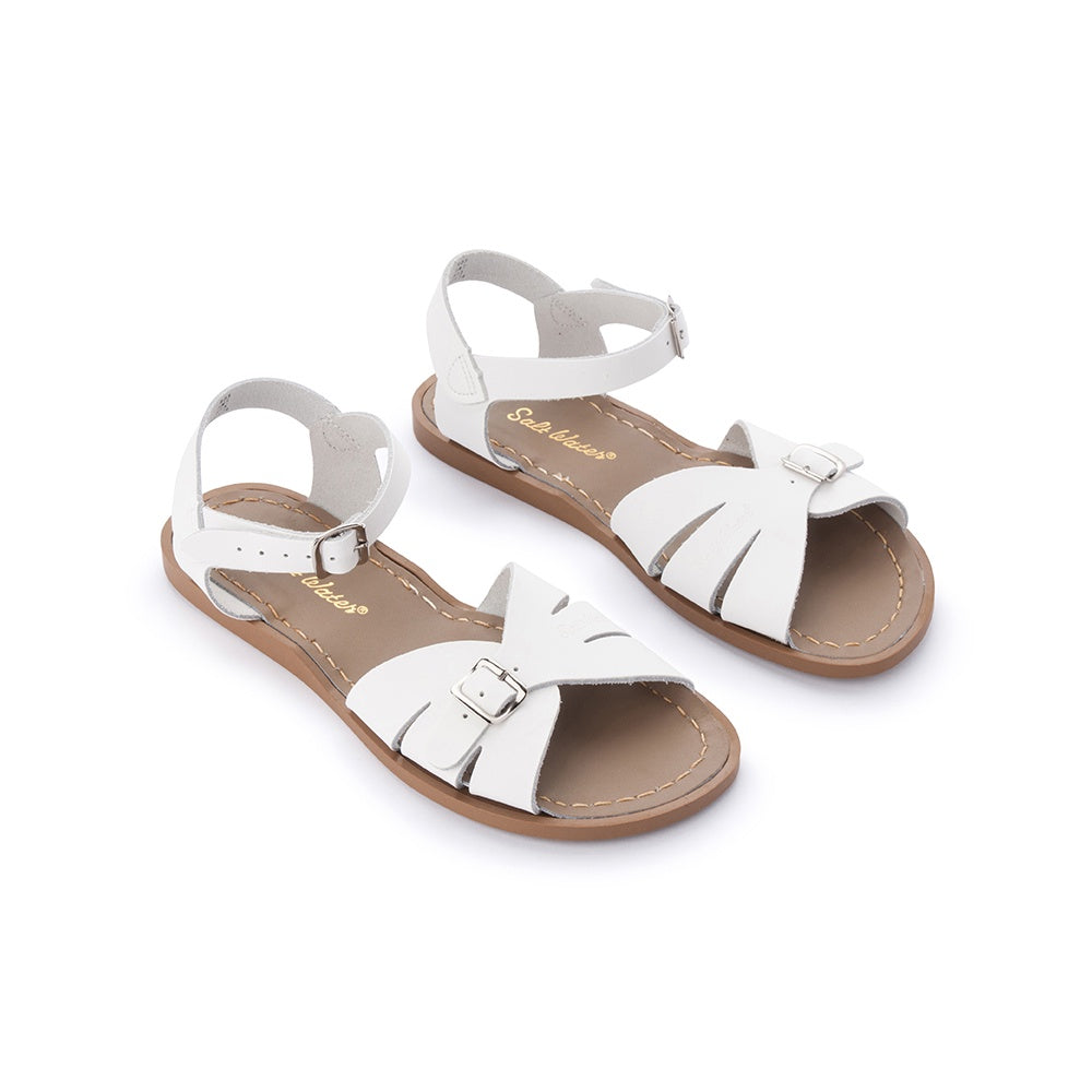 Saltwater Sandals Adults Classic - White