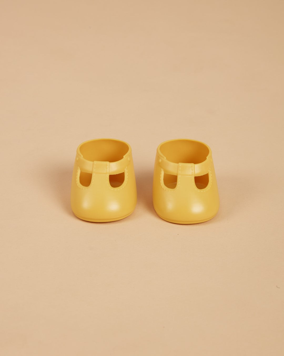 Olli Ella Dinkum Doll Shoes - Corn Yellow
