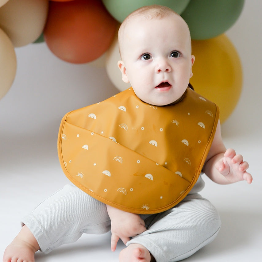 Snuggle Hunny Waterproof Bib - Sunrise