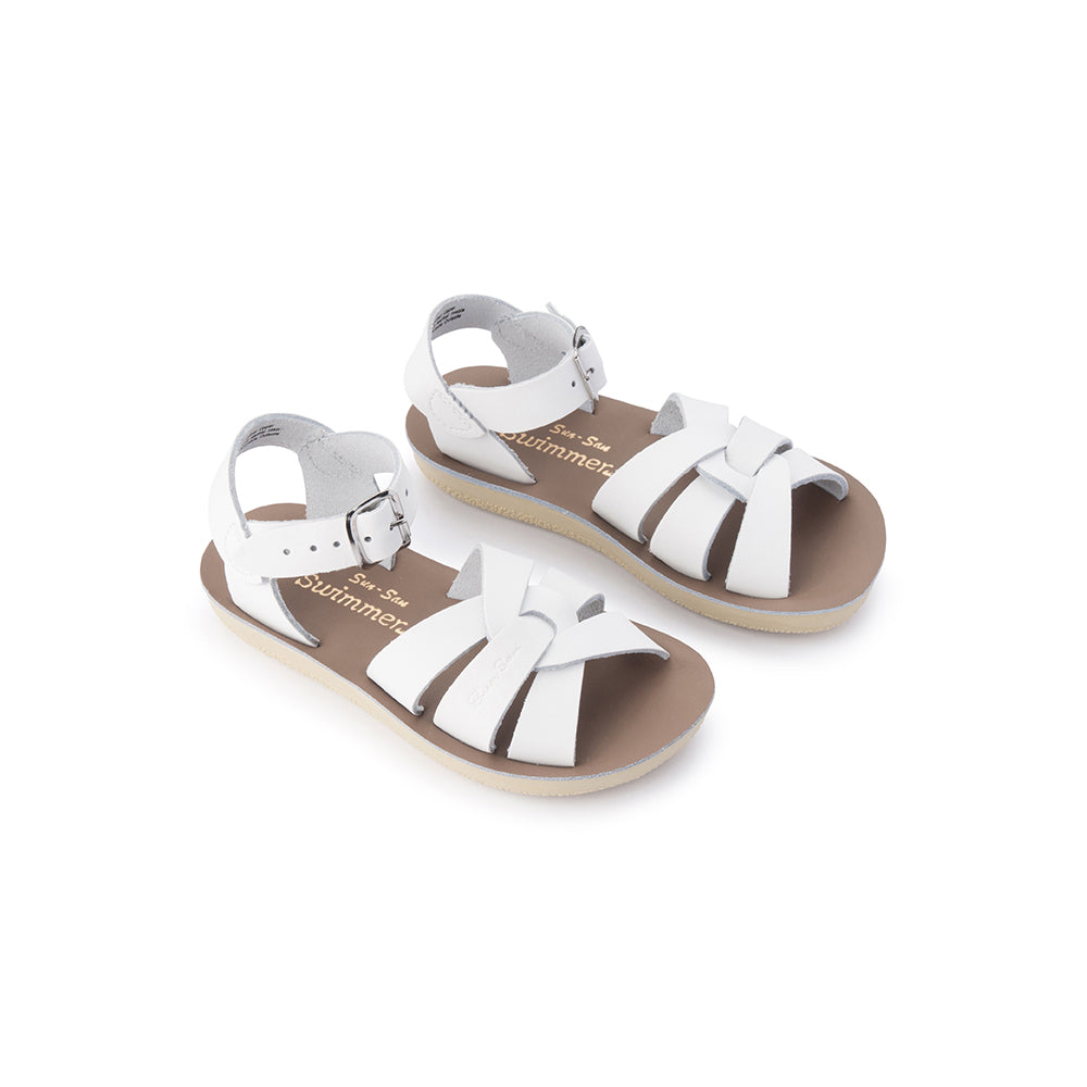 Saltwater Sandals Sun San Swimmer - White