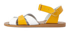 Saltwater Sandals Original Mash-Up - Mustard/White