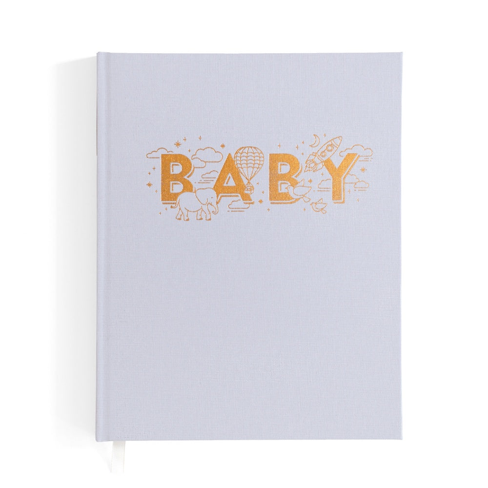 Fox & Fallow Baby Book - Grey